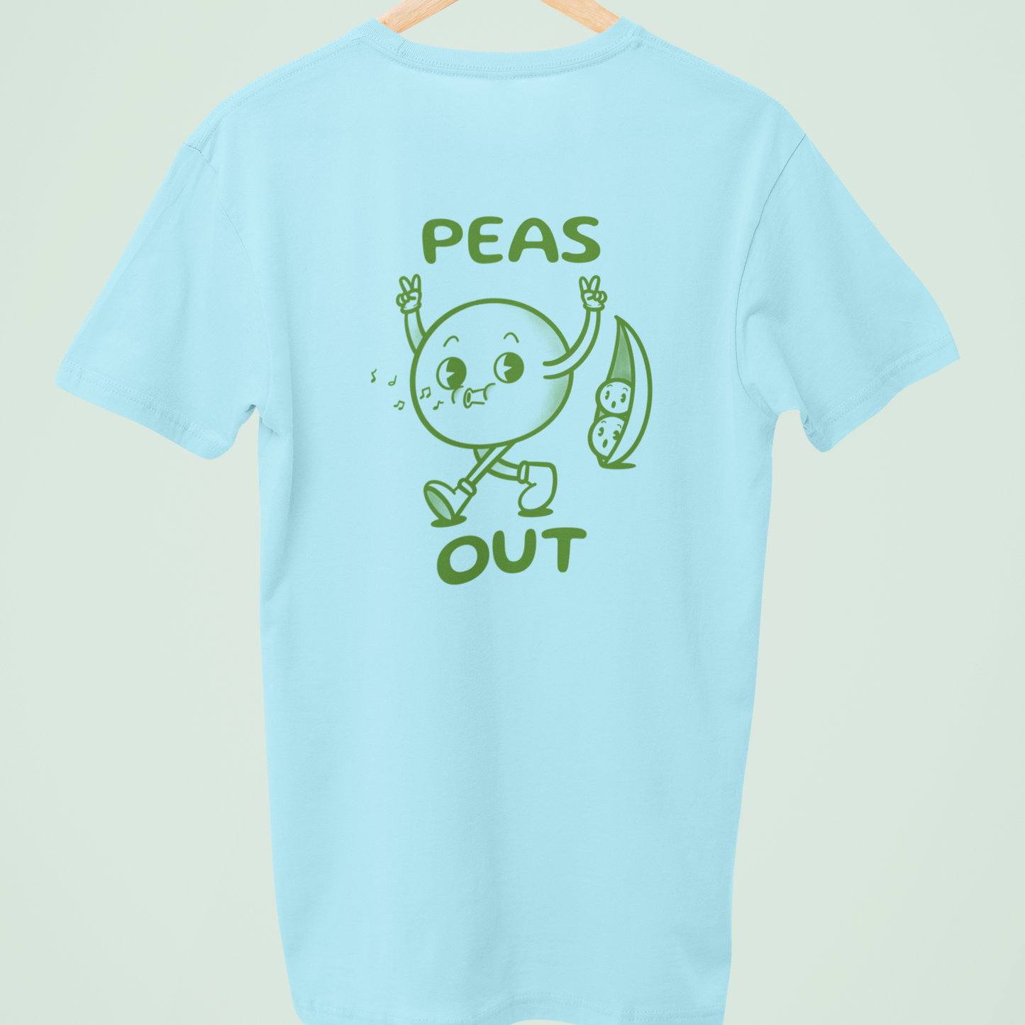 Peas Out - UNISEX T-SHIRT -