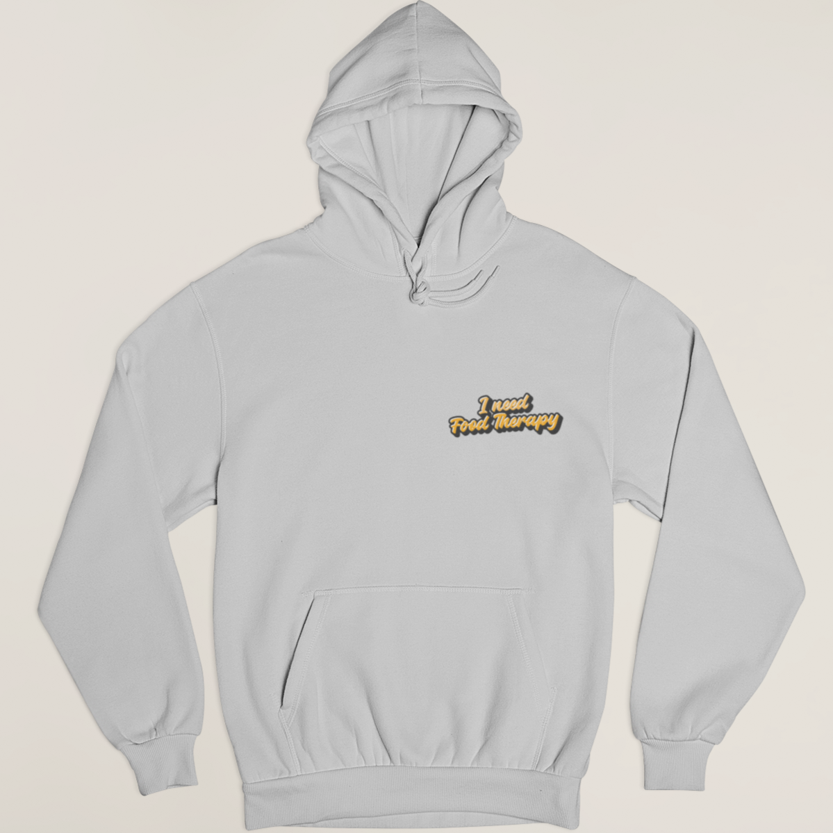 I Need Food Therapy. - UNISEX HOODIE -