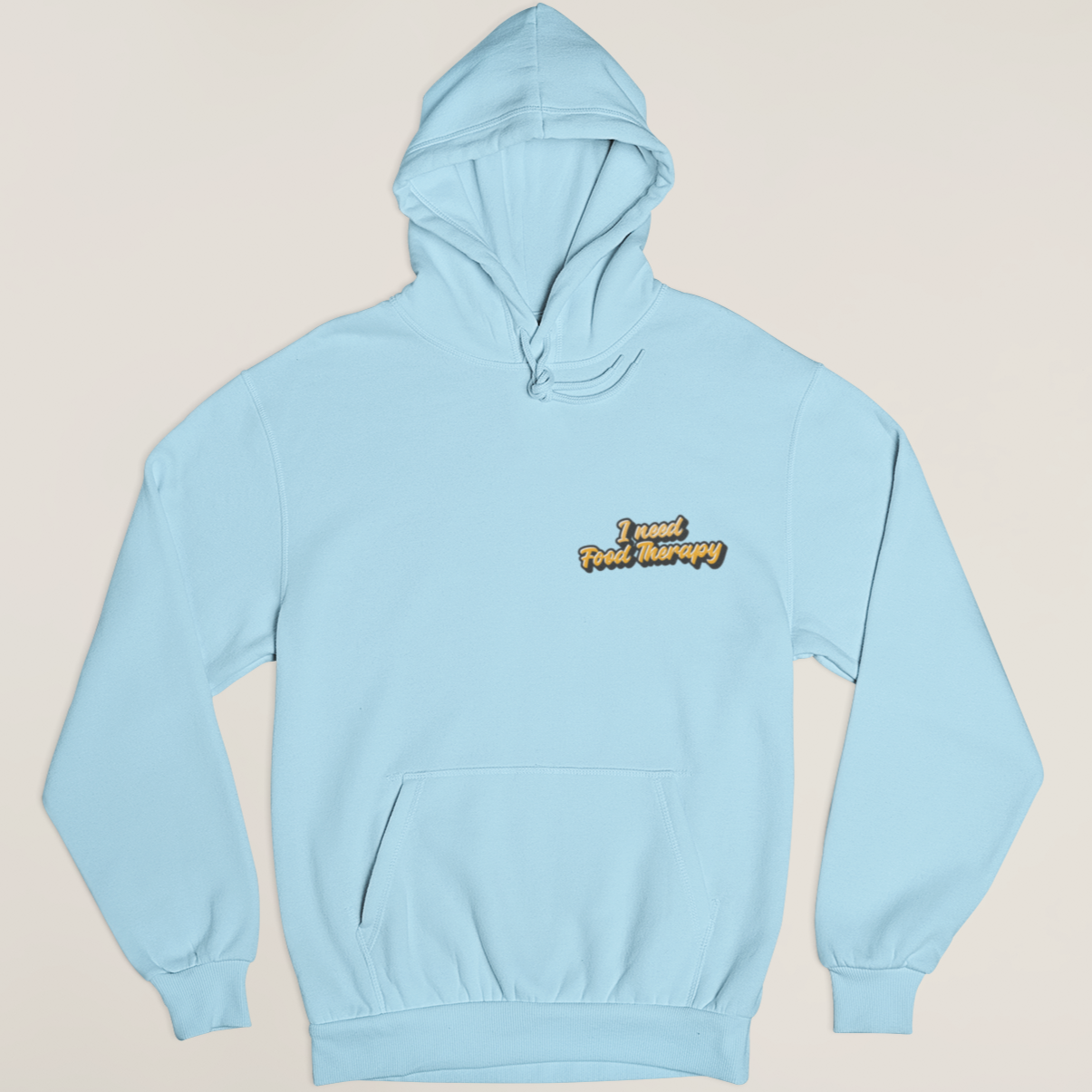I Need Food Therapy. - UNISEX HOODIE -