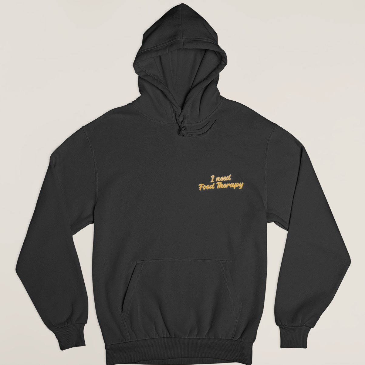 I Need Food Therapy. - UNISEX HOODIE -