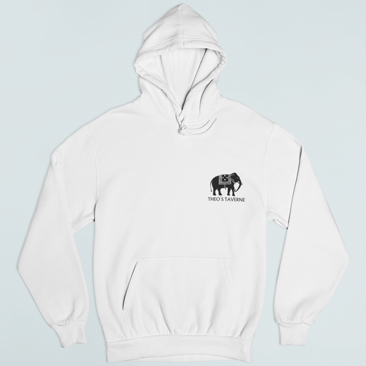 THEO´S TAVERNE - UNISEX HOODIE mit Stick -
