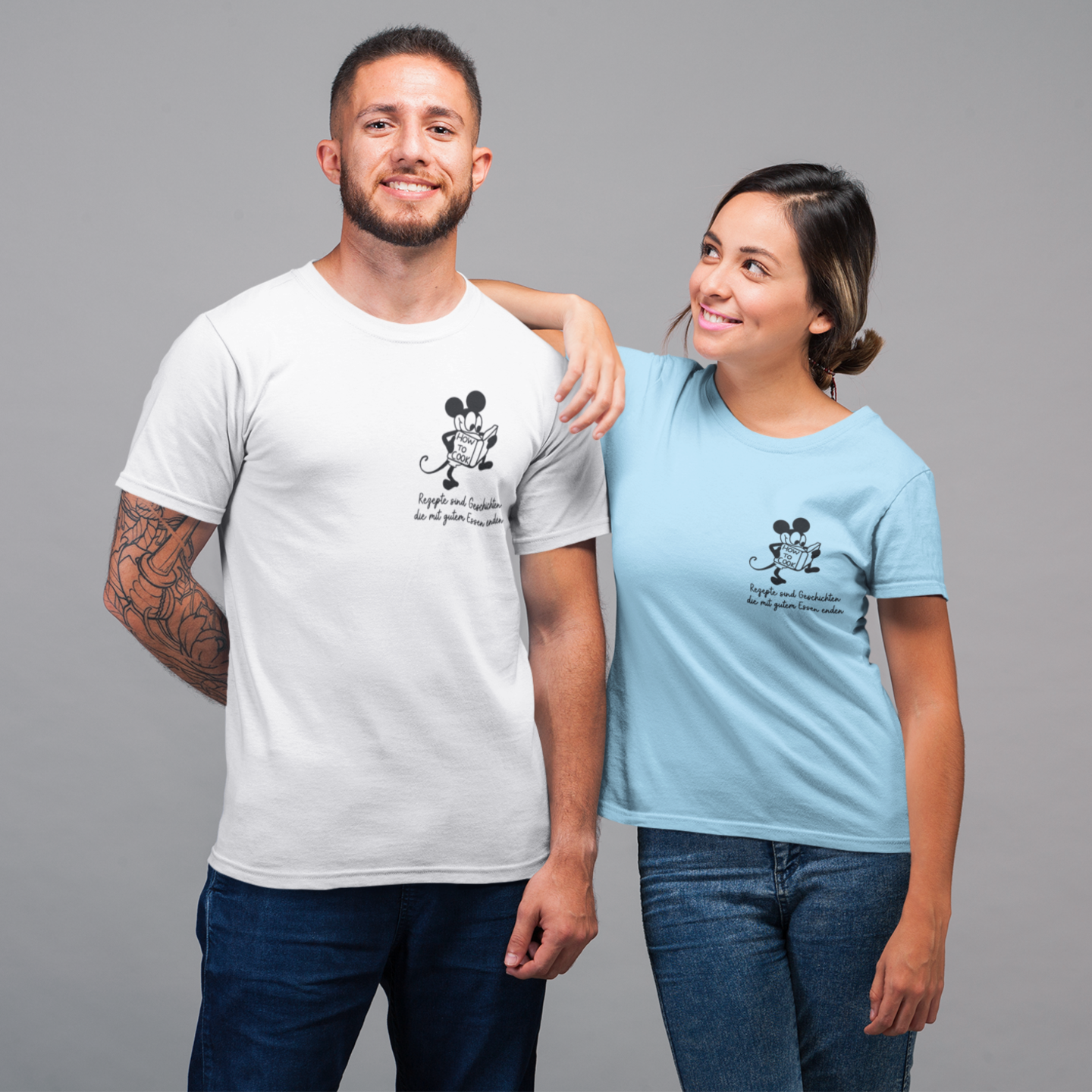 REZEPTE SIND GESCHICHTEN - UNISEX T-SHIRT -