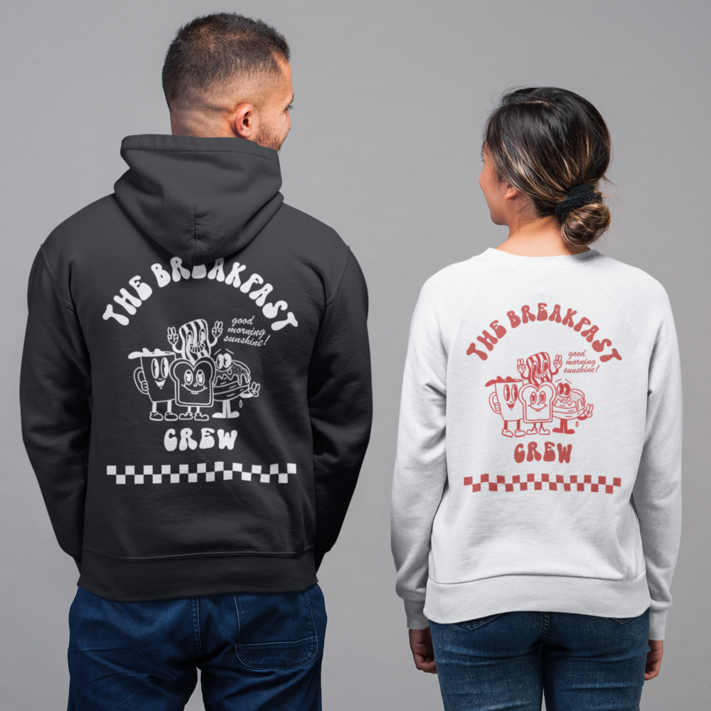 THE BREAKFAST CREW (Backprint) - SWEATSHIRT -