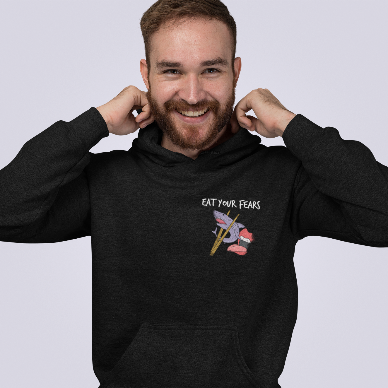 EAT YOUR FEARS - UNISEX HOODIE -