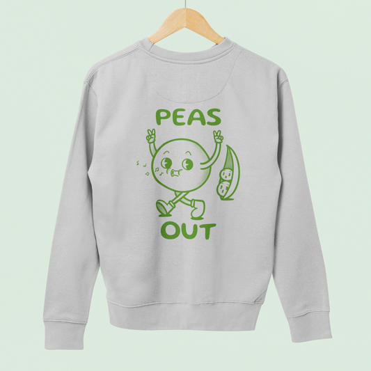 Peas Out - UNISEX SWEATSHIRT -