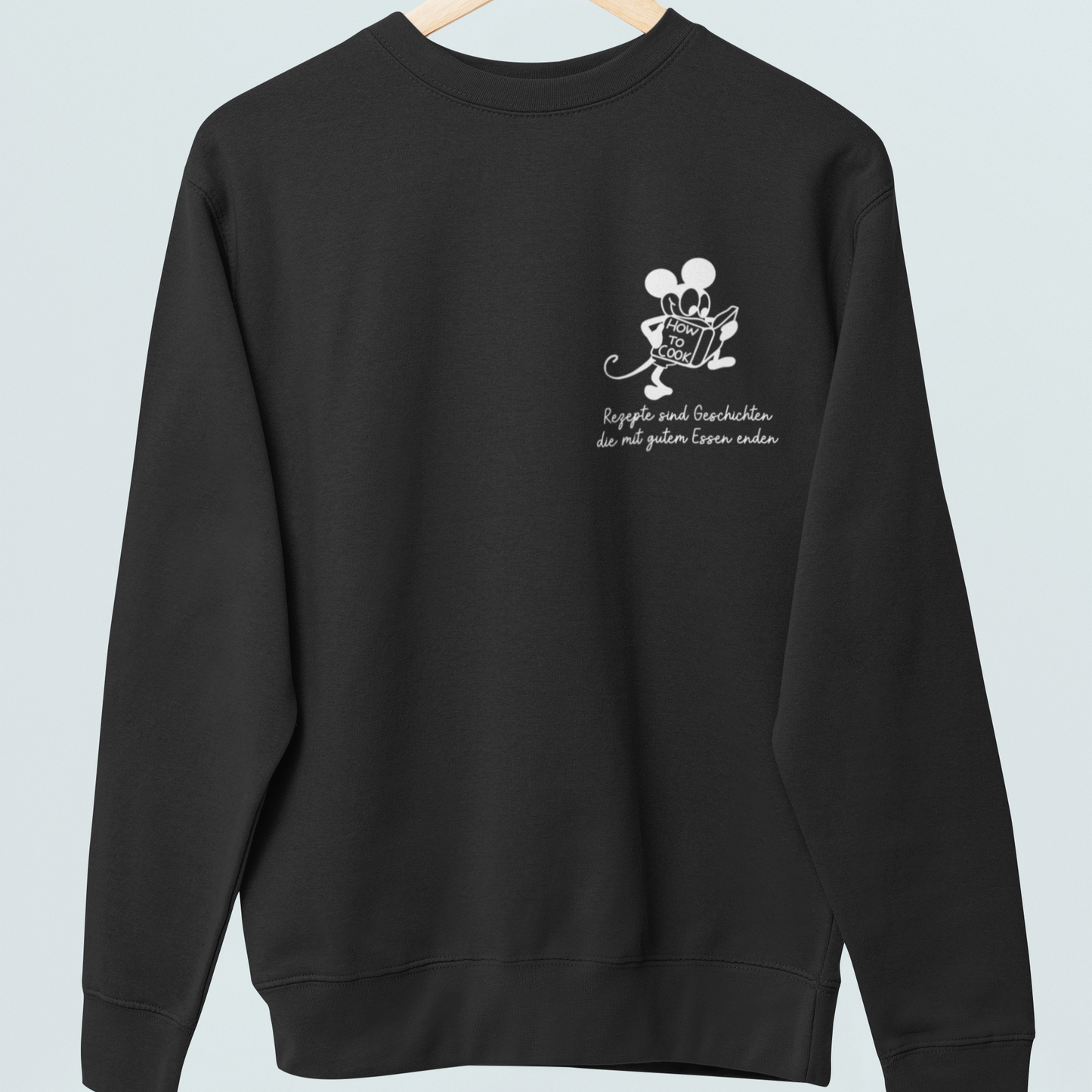 REZEPTE SIND GESCHICHTEN - UNISEX SWEATSHIRT -