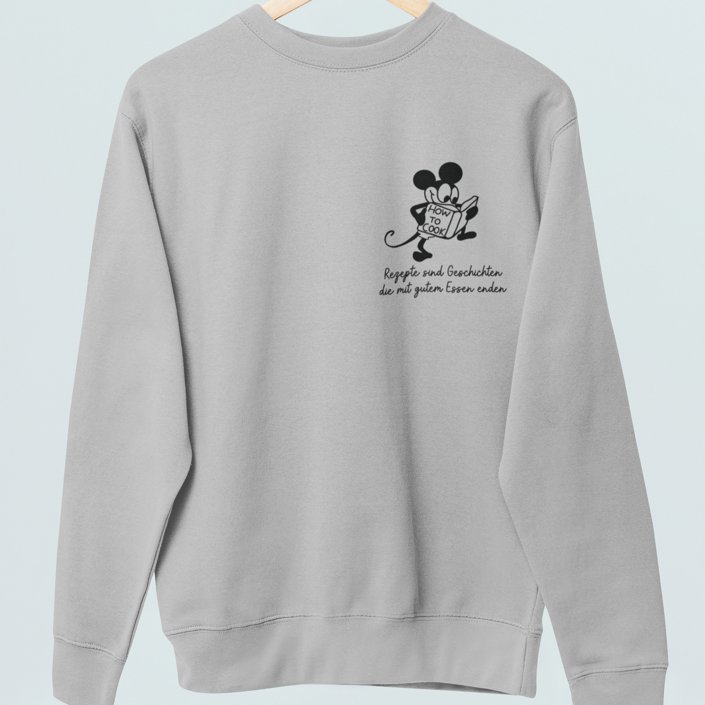 REZEPTE SIND GESCHICHTEN - UNISEX SWEATSHIRT -