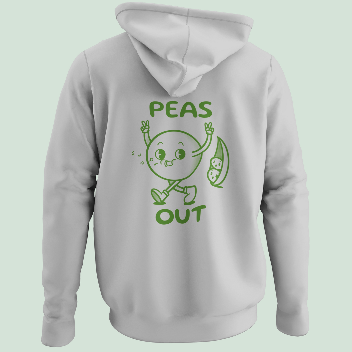 Peas Out - UNISEX HOODIE -