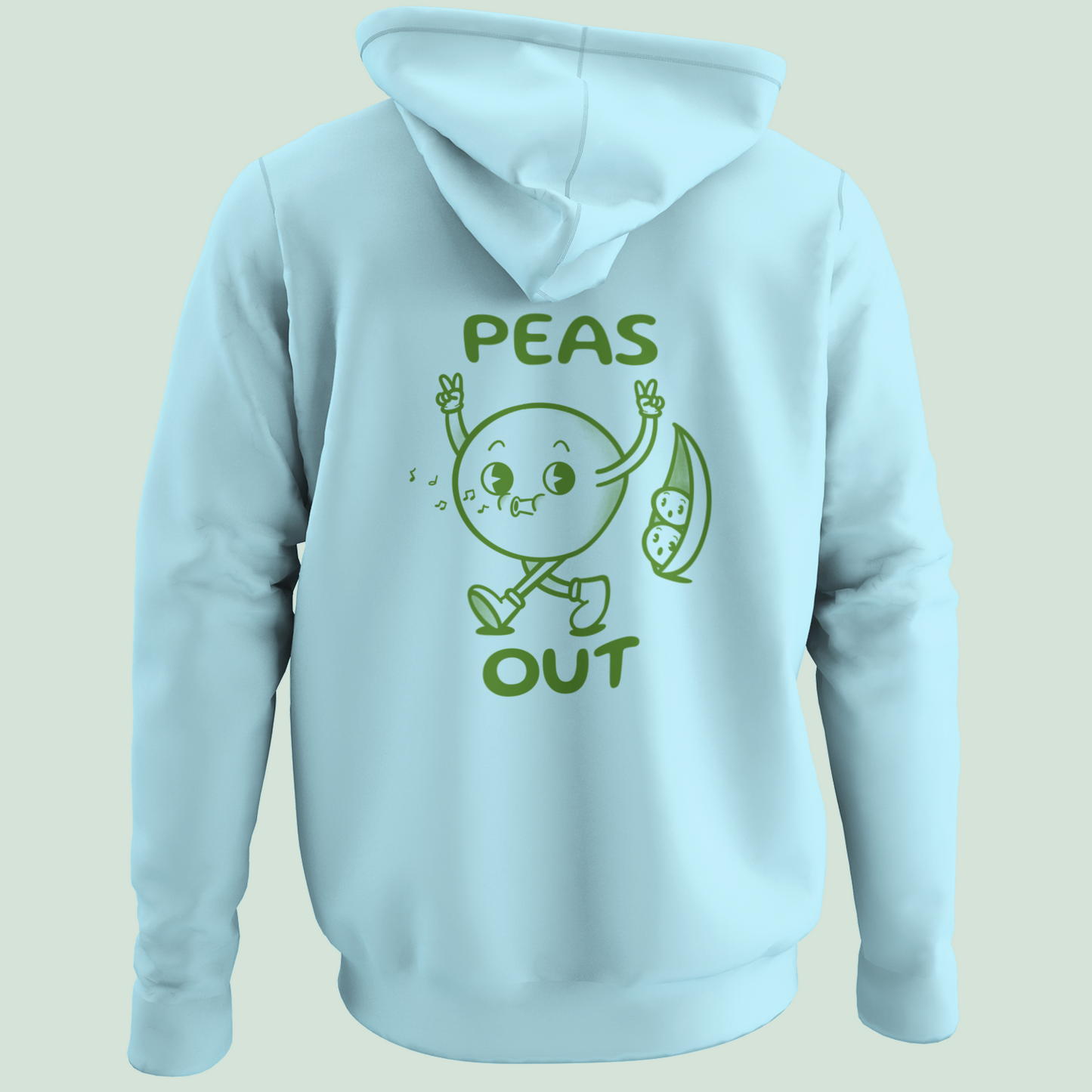 Peas Out - UNISEX HOODIE -