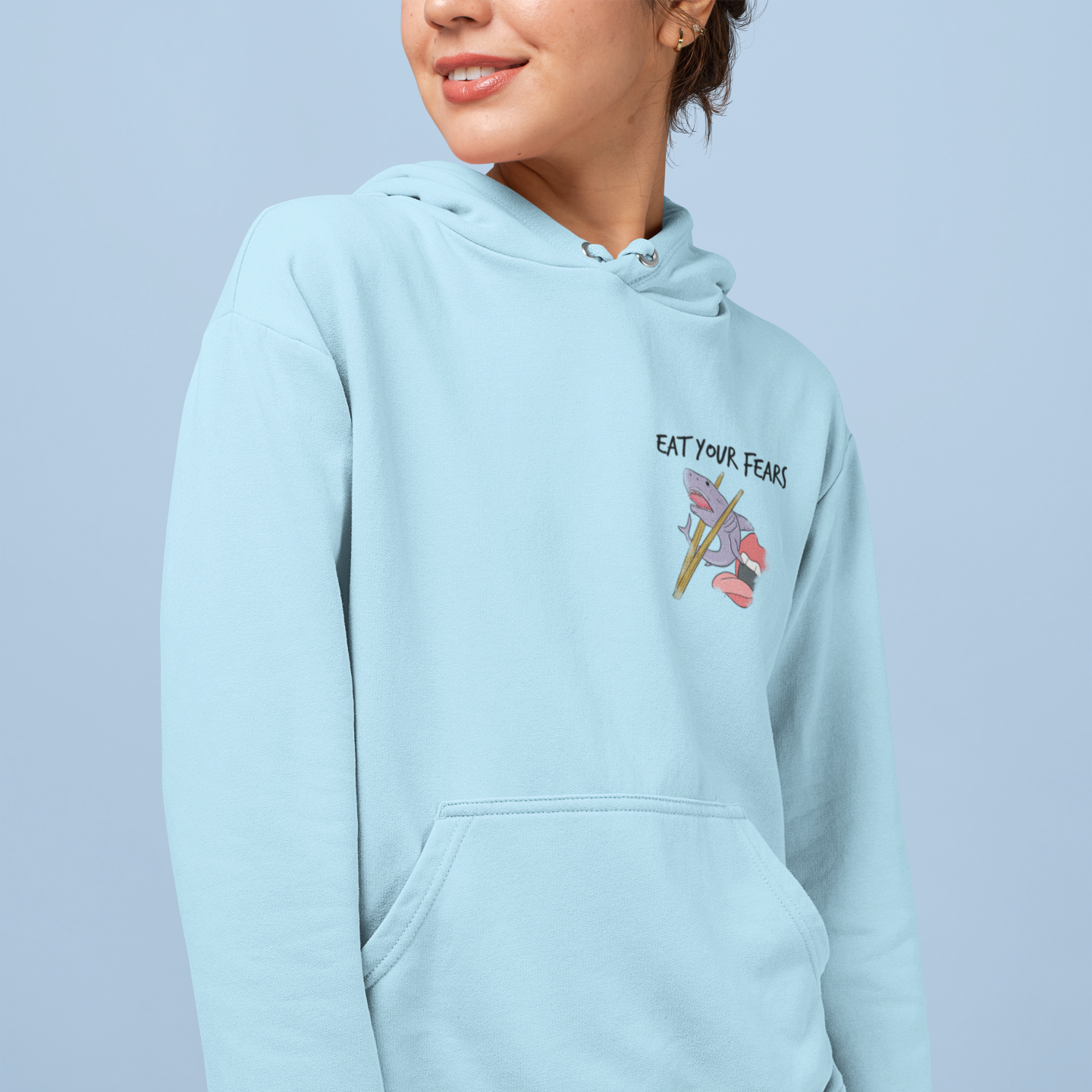 EAT YOUR FEARS - UNISEX HOODIE -
