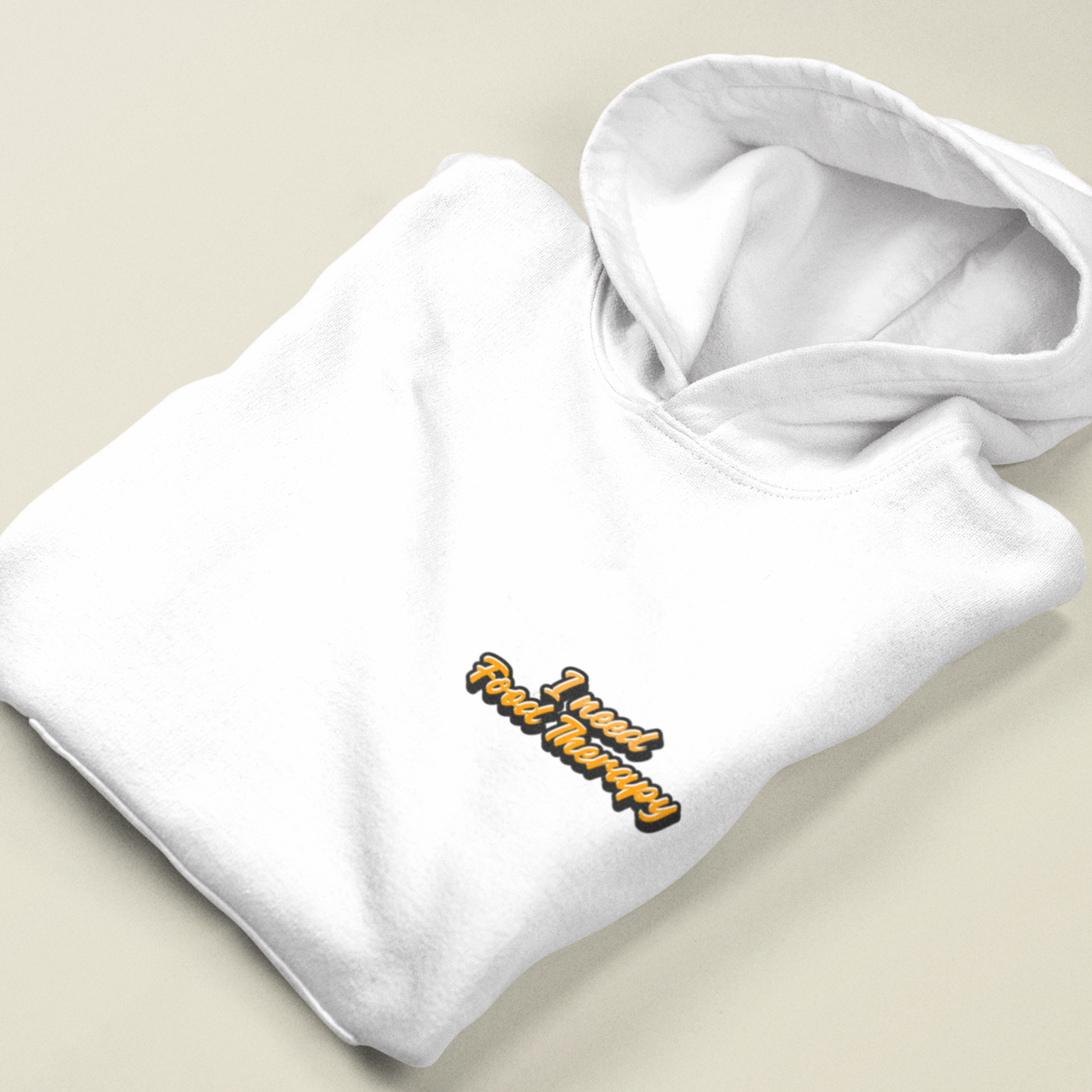 I Need Food Therapy. - UNISEX HOODIE -