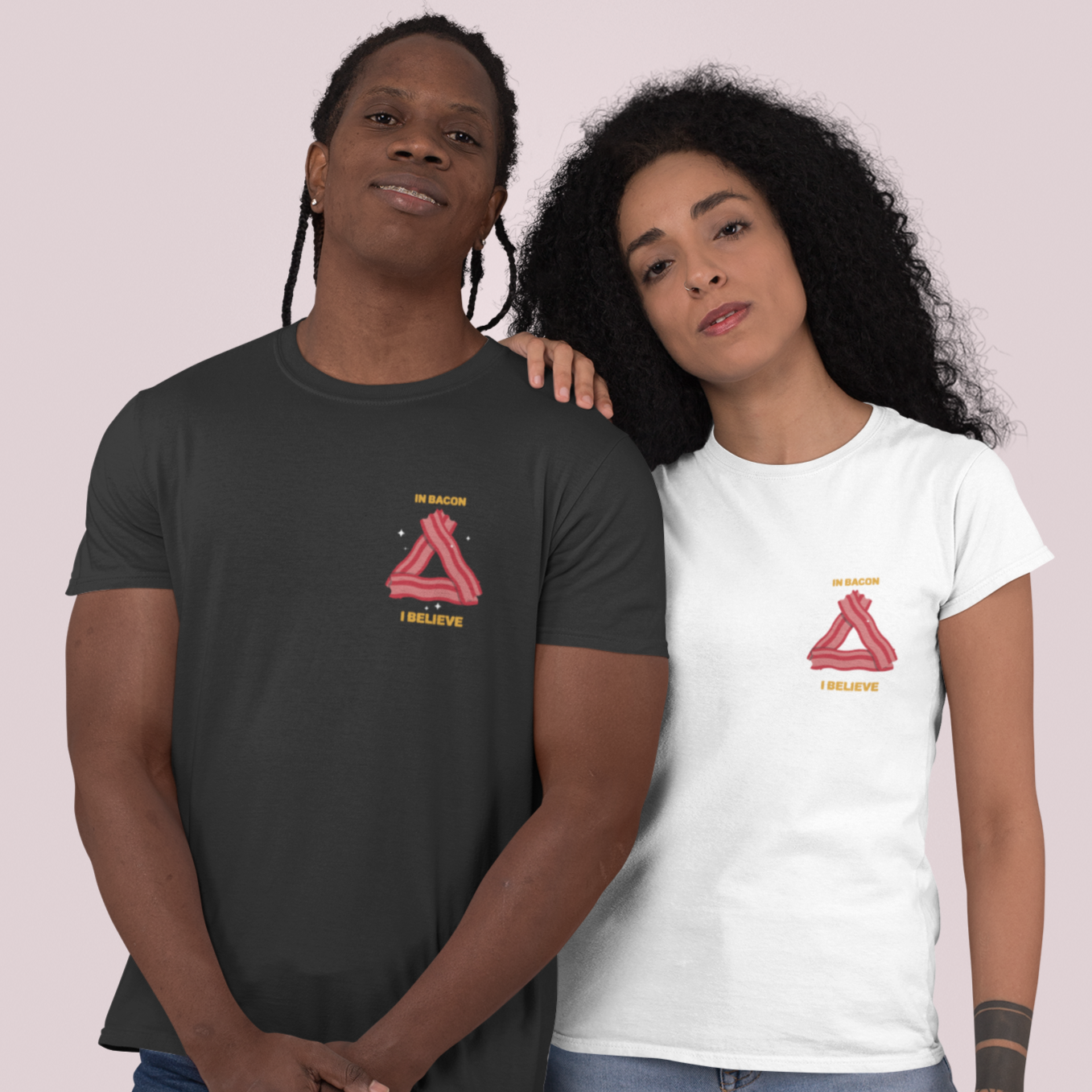 IN BACON I BELIEVE - UNISEX T-SHIRT -