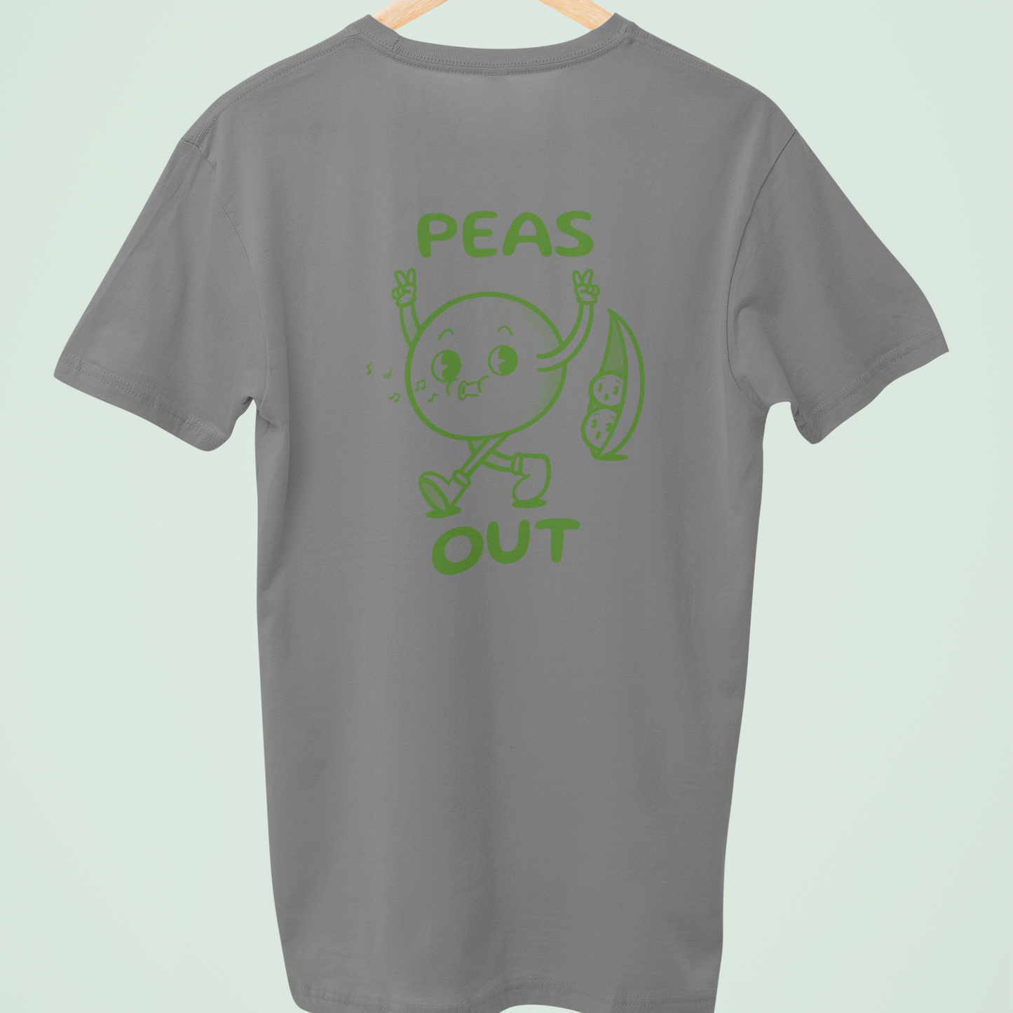Peas Out   - UNISEX T-SHIRT -