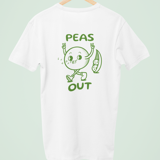 Peas Out   - UNISEX T-SHIRT -