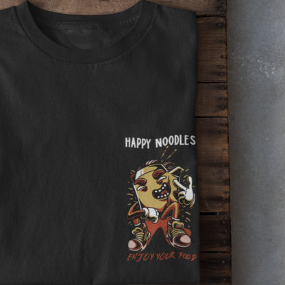 HAPPY NOODLES ENJOY YOUR FOOD  - T-Shirt -