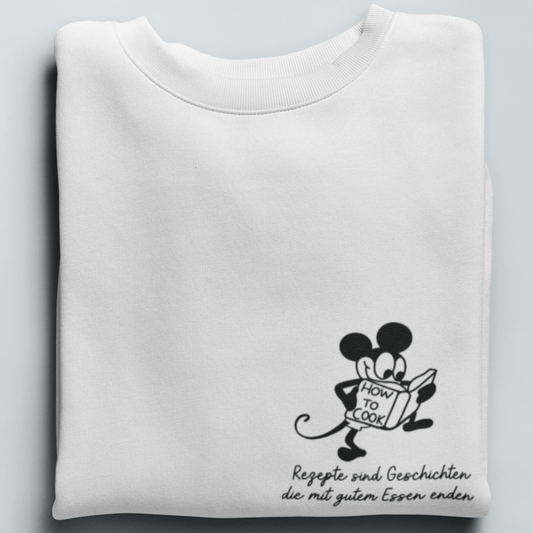 REZEPTE SIND GESCHICHTEN  - UNISEX SWEATSHIRT -