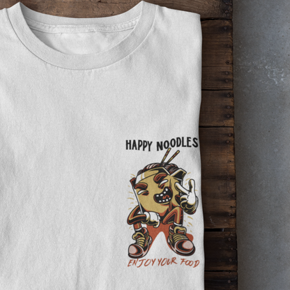 HAPPY NOODLES ENJOY YOUR FOOD  - T-Shirt -