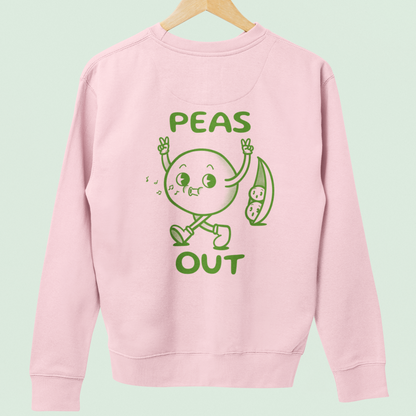 Peas Out   - UNISEX SWEATSHIRT -
