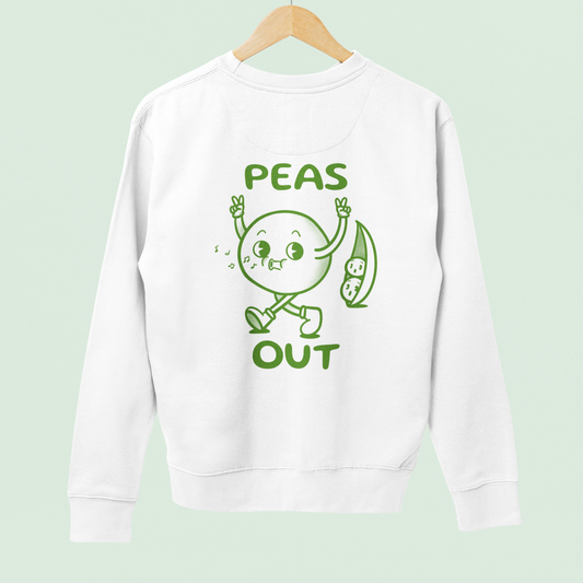 Peas Out   - UNISEX SWEATSHIRT -
