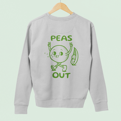 Peas Out   - UNISEX SWEATSHIRT -