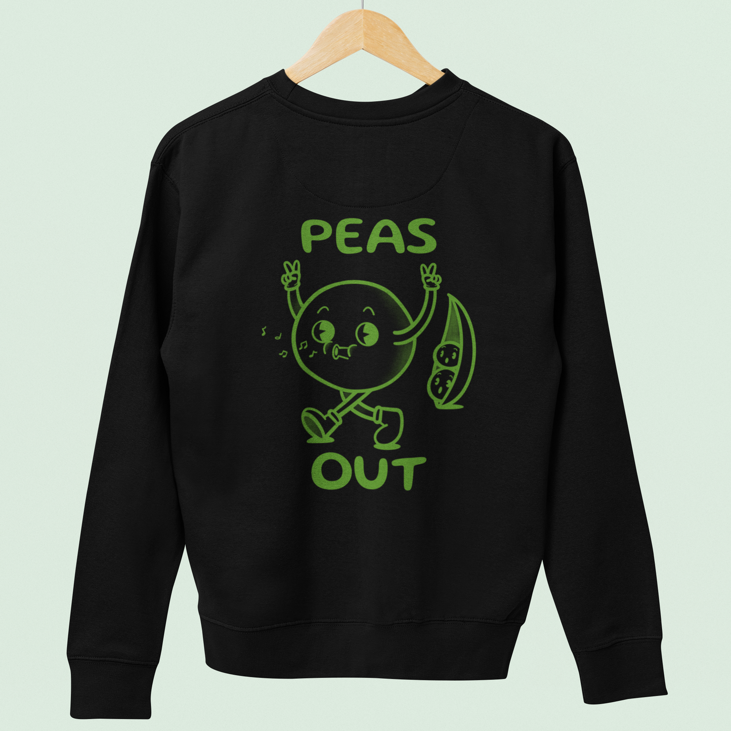 Peas Out   - UNISEX SWEATSHIRT -
