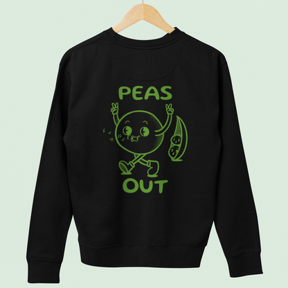 Peas Out   - UNISEX SWEATSHIRT -