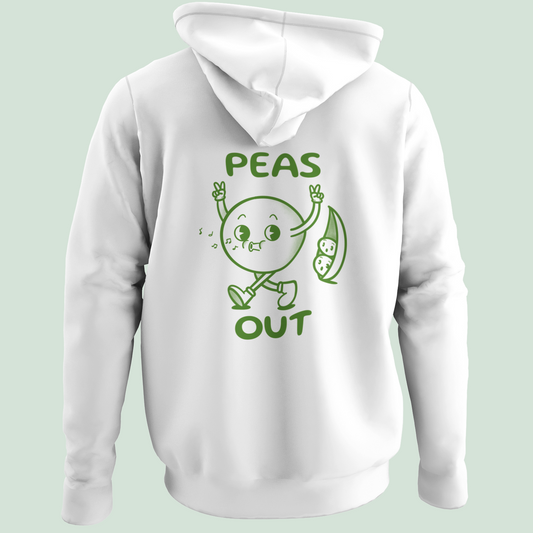 Peas Out   - UNISEX HOODIE -