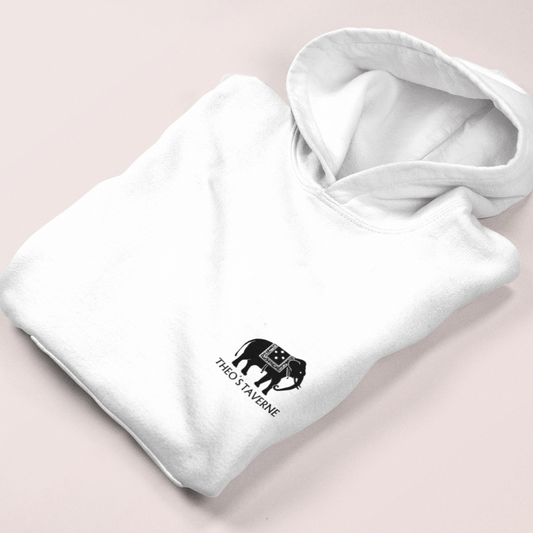 THEO´S TAVERNE - UNISEX HOODIE  mit Stick -